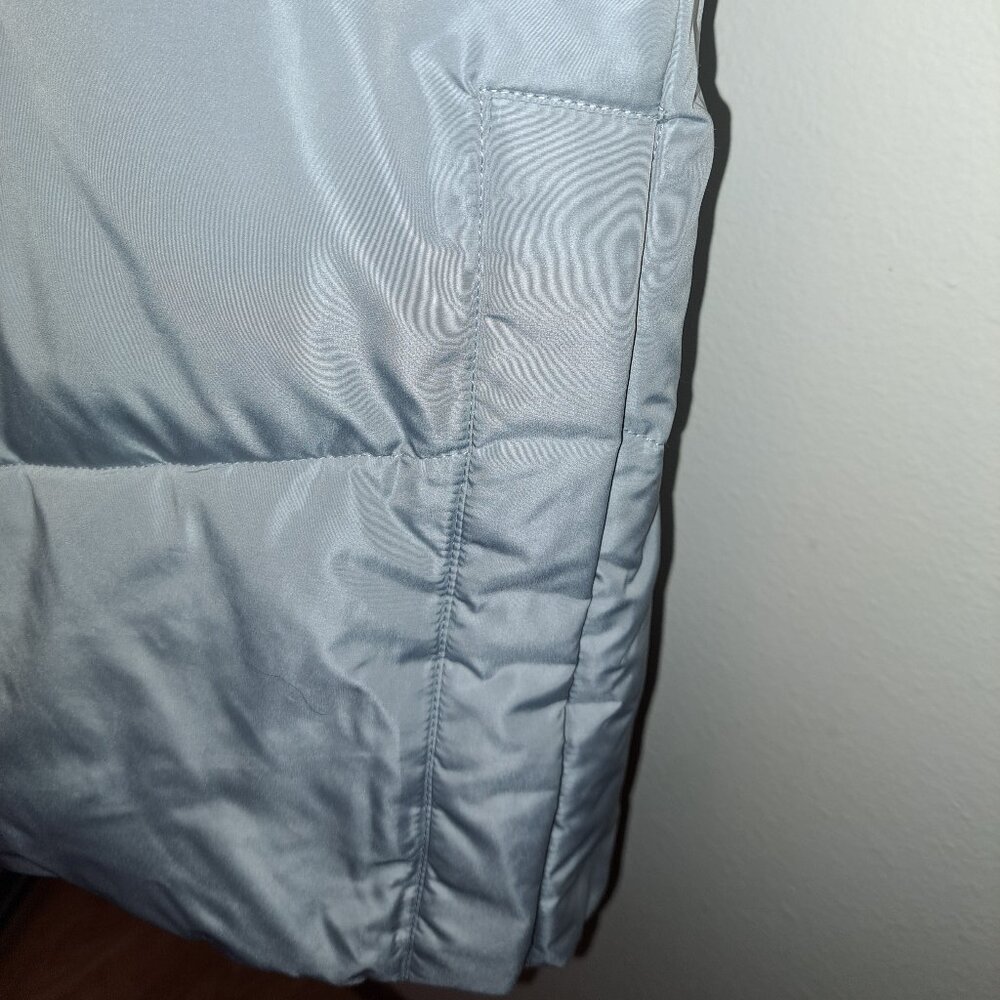 New With Tags Nuage Regular Chevron Quilted Puffer Vest w/ Removable Hood - Picture 13 of 15